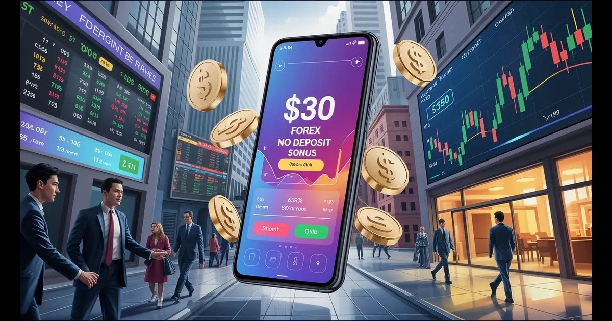 Get a Free $30 No Deposit Bonus from Top Forex Broker