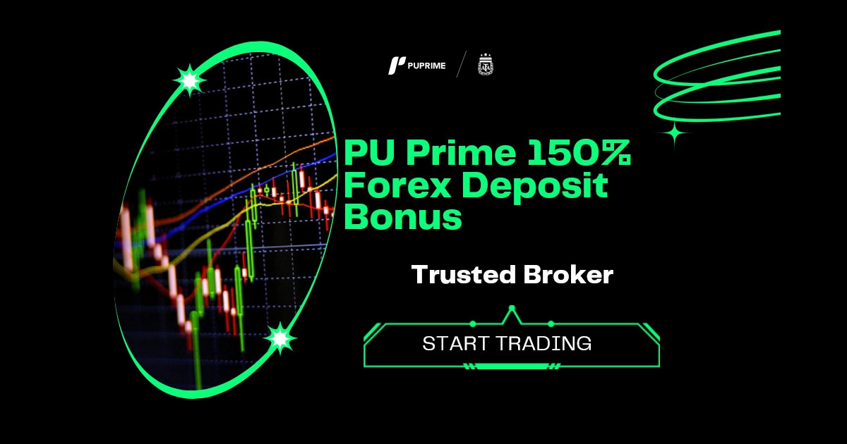 PU Prime 150% Forex Deposit Bonus for New Traders