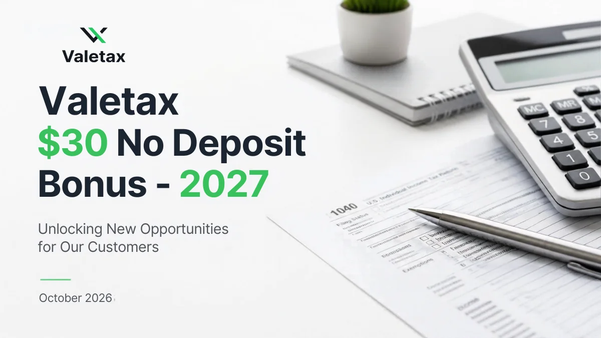 Valetax bonus registration guide