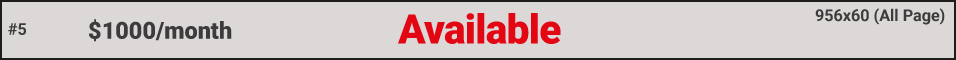 Ad slot #1, 1200x90