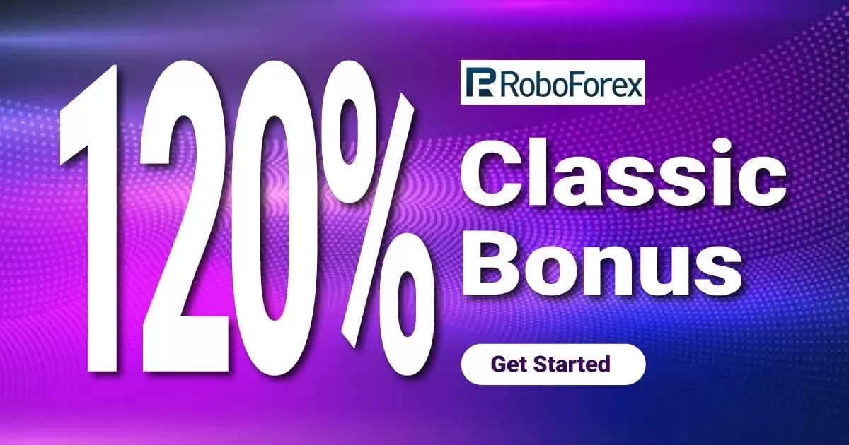 Up to 120% Forex Classic Deposit Bonus on RoboForex 