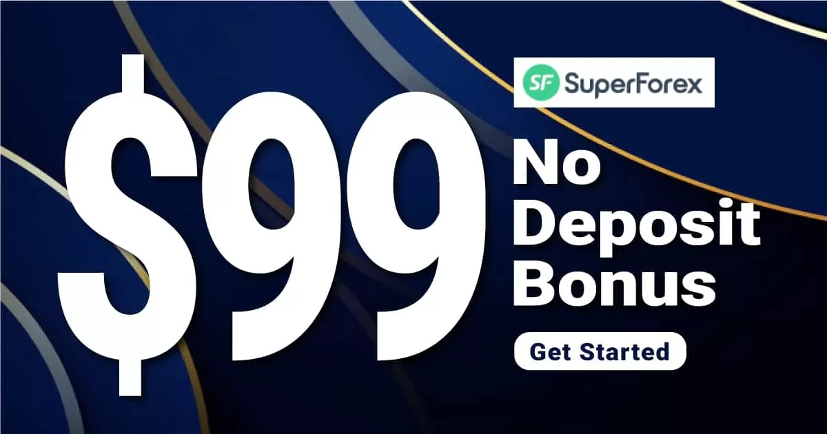 Take an Amazing plus $99 No Deposit Welcome Bonus on SuperForex
