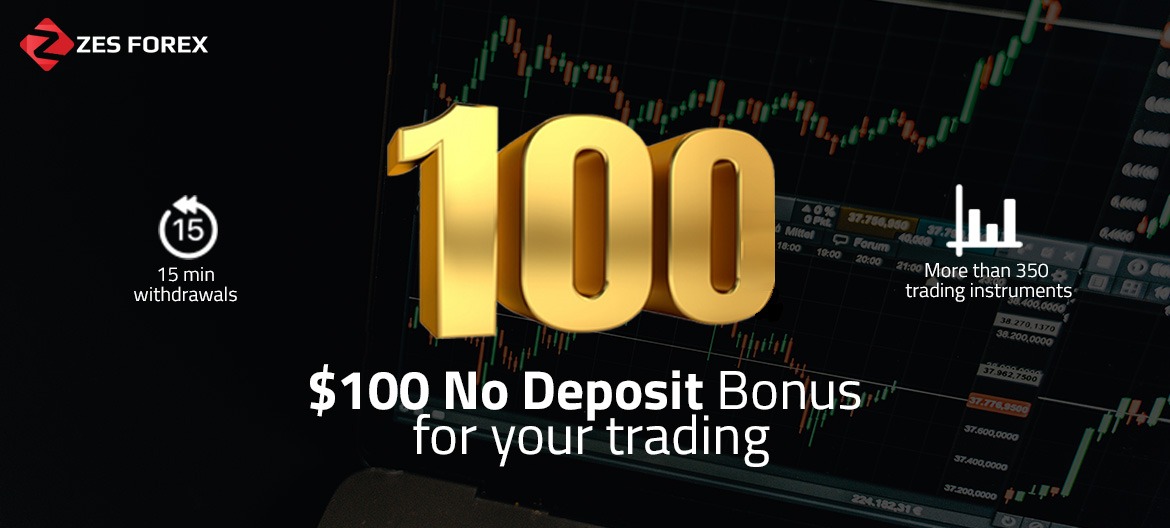 ZesForex 100 USD Forex Free No Deposit Bonus