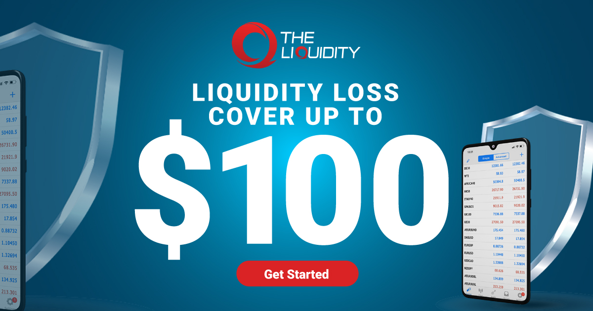 Loss Cover Bonus up to $100 by The Liquidity