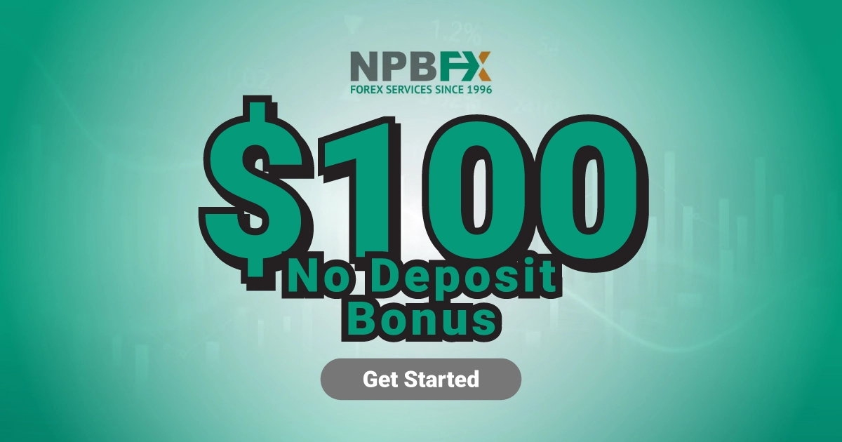 NPBFX $100 Forex No Deposit Welcome Bonus