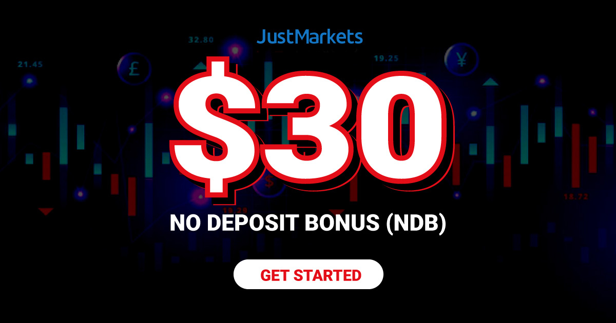 Claim Your JustMarkets $30 Forex No Deposit Bonus Today