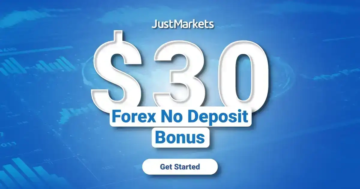 The $30 No Deposit Bonus on JustMarkets is incredibly simple