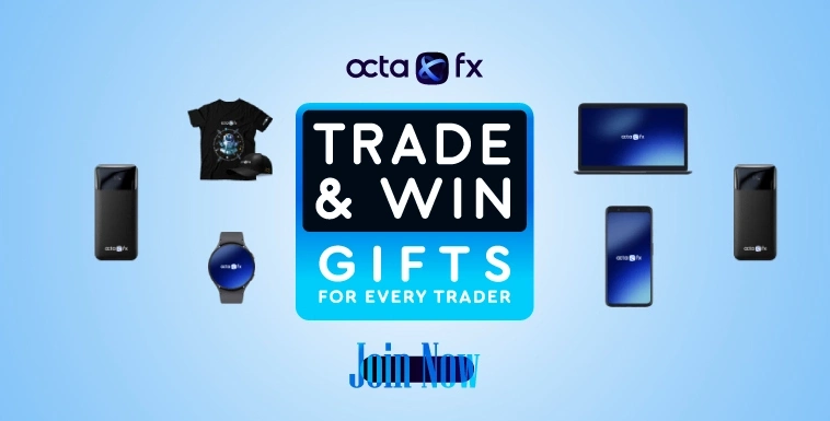 Join and win Trade and Win Prizes Bonus of OctaFX