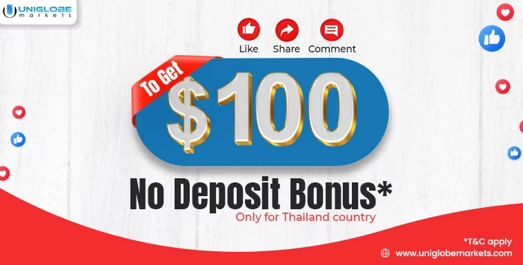 $100 New Forex No Deposit Bonus offer at Uniglobe Markets