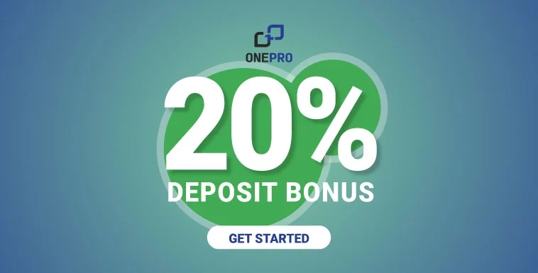 OnePro Offers a 20% New Forex Deposit Bonus for trading