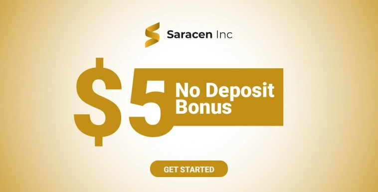 Saracen Inc Offers a New $5 Forex No Deposit Bonus