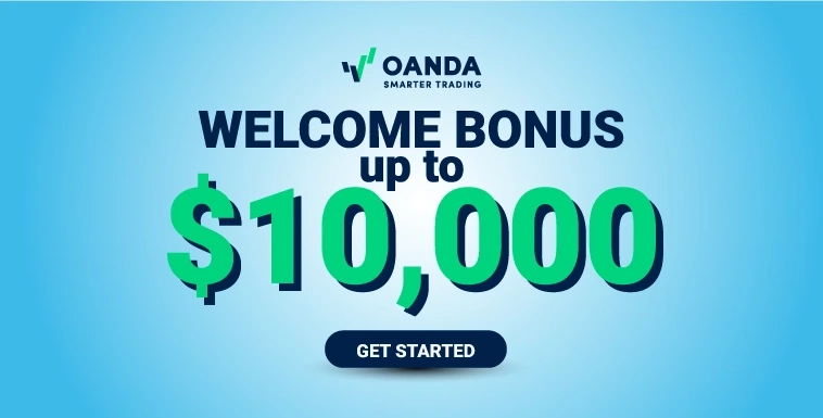Oanda offers a New Deposit Bonus up to $10000