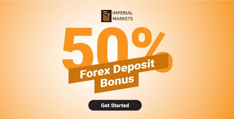New Forex 50% Tradeable Deposit Bonus from Imperial Markets