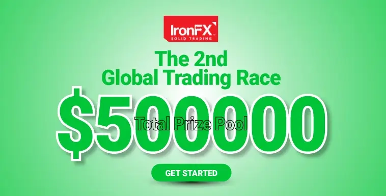 Global Trading Race New Contest with $500000 at IronFX
