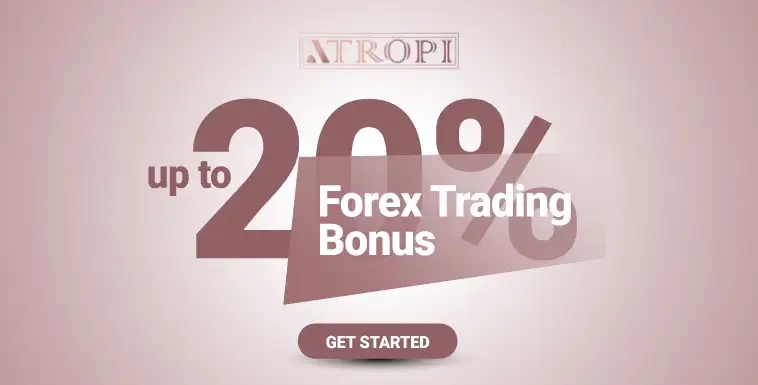 New Forex Trading Bonus of up to 20% offered by Atropi