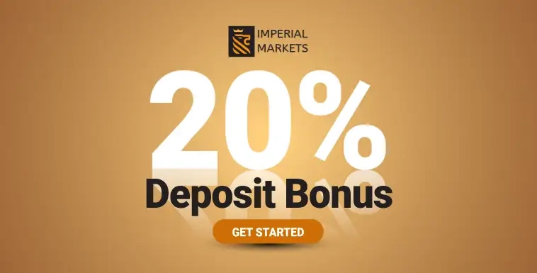 New Forex 20% Deposit Bonus Trading by Imperial Markets