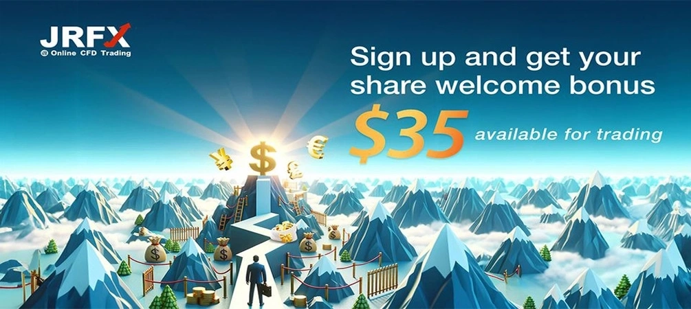 Latest $35 Forex No Deposit Bonus for 2024 from JRFX