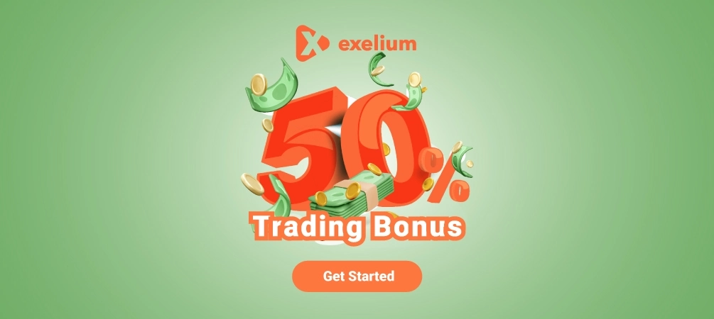 Get a 50% Forex Trading Bonus at Exelium for Profits