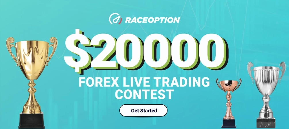 Raceoption offers Forex $20000 Live Trading Contest for All