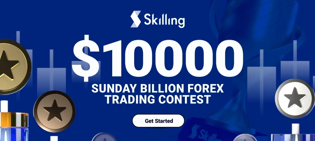 $10000 Sunday Billions Forex Trading Contest at Skilling