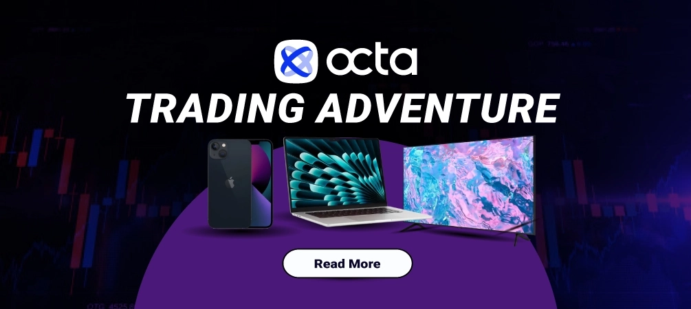 Get Forex Trading Adventures Contest of MacBook at Octa