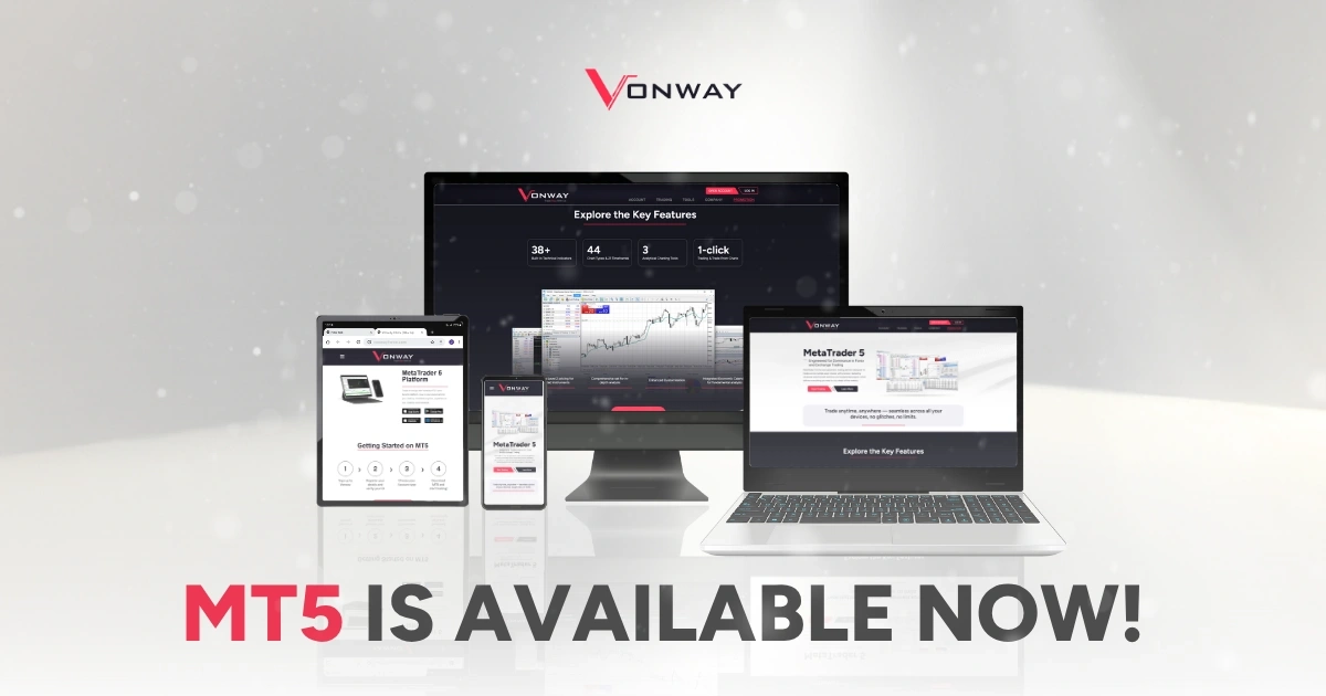 Trade Smarter MetaTrader 5 Now Available on Vonway