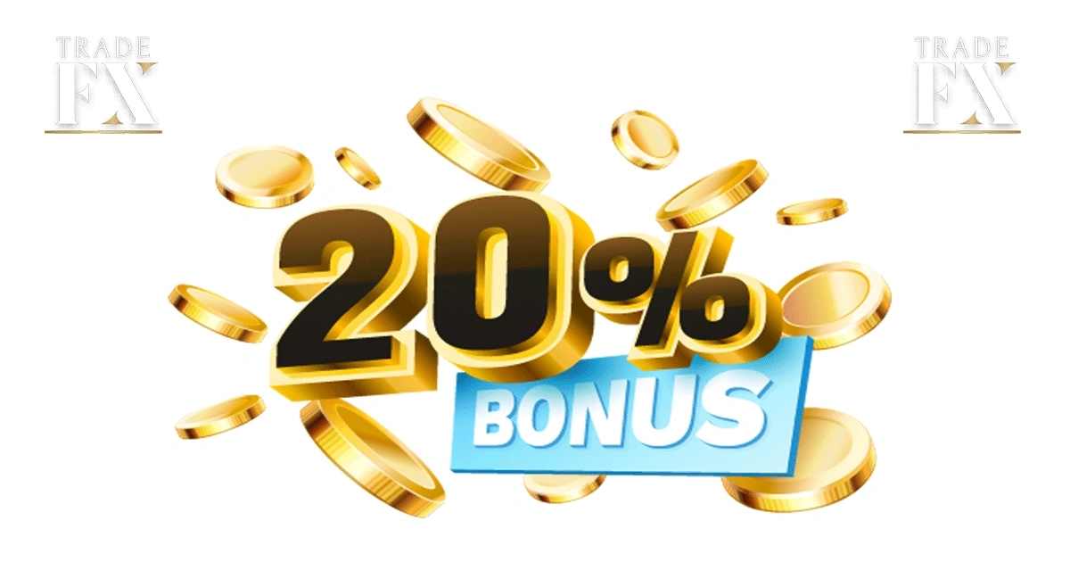 TradeFX offers a 20% Deposit Bonus on eligible deposits