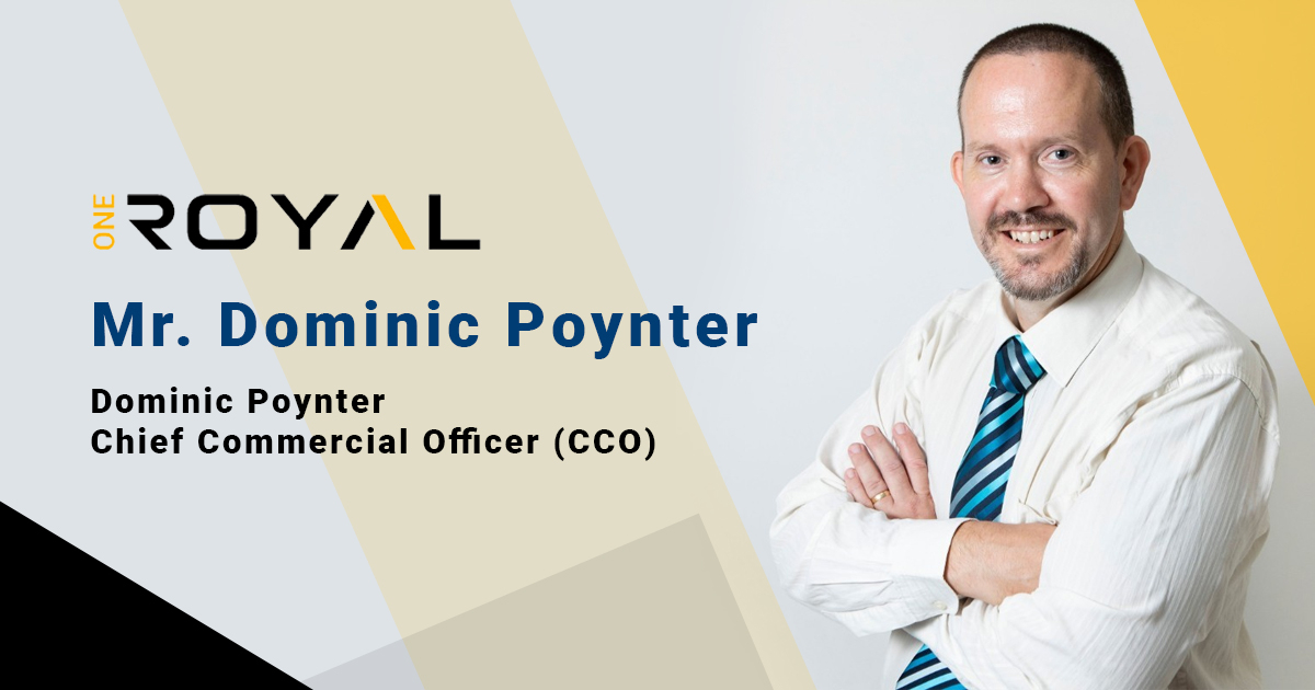 OneRoyal Elevates Dominic Poynter to Chief Commercial Officer