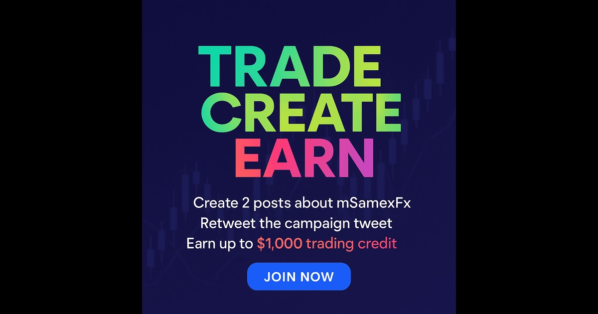 Earn Up To $1000 Free Trading Credit Bonus at MSamexFX