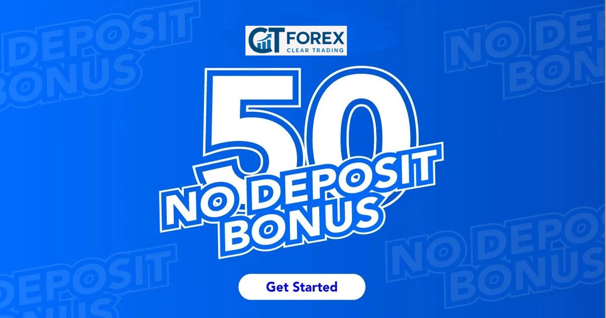 CTForex offers a $50 Forex No Deposit Bonus Promo