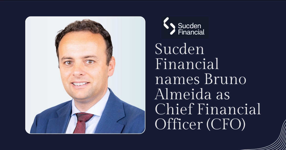 Sucden Financial names Bruno Almeida Chief Financial Officer