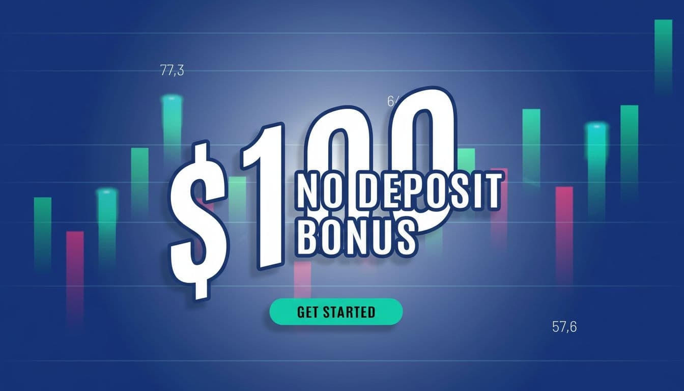 Start trading with a $100 No Deposit Bonus Forex Account