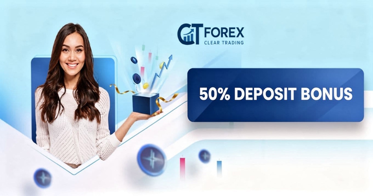 CTForex 50% Exclusive Deposit Bonus Claim It Now