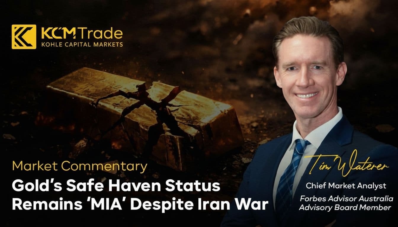 Gold’s Safe Haven Status Remains ‘MIA’ Despite Iran War