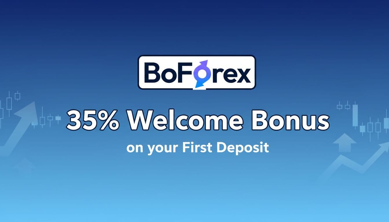 BOForex 35% Welcome Bonus on your First Deposit
