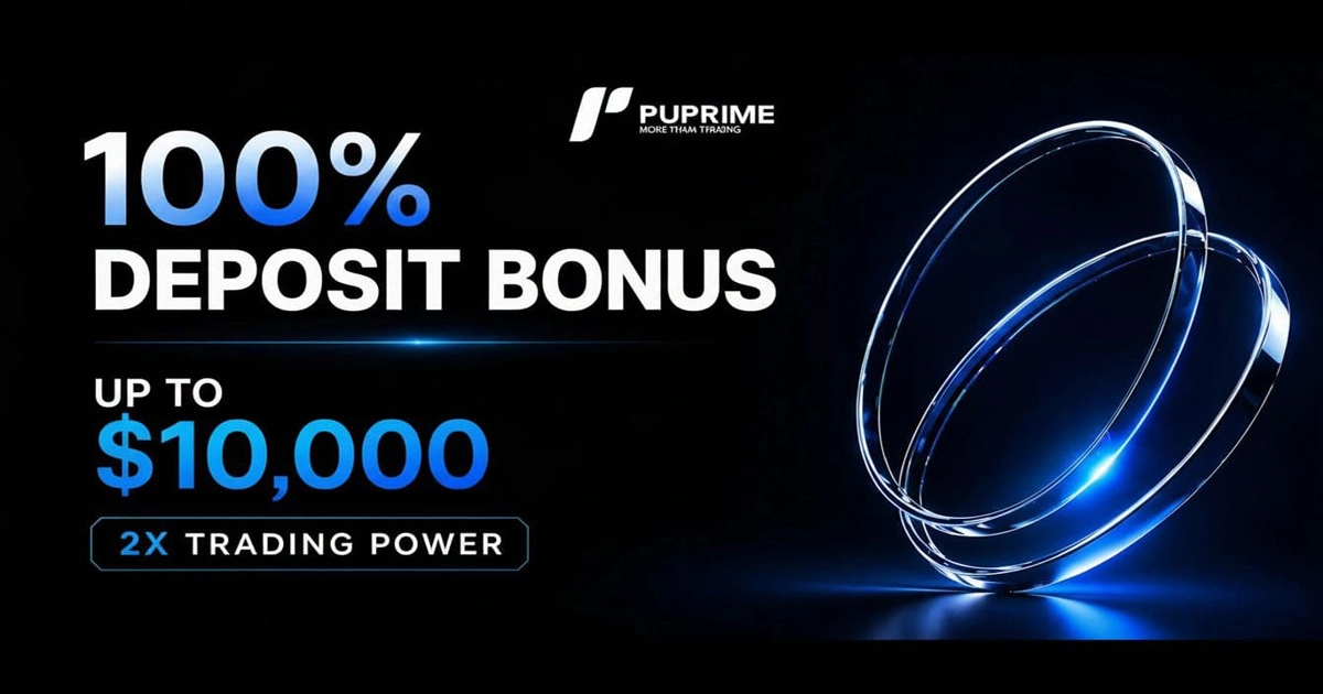 PU Prime 100% Deposit Bonus More Than Trading includes