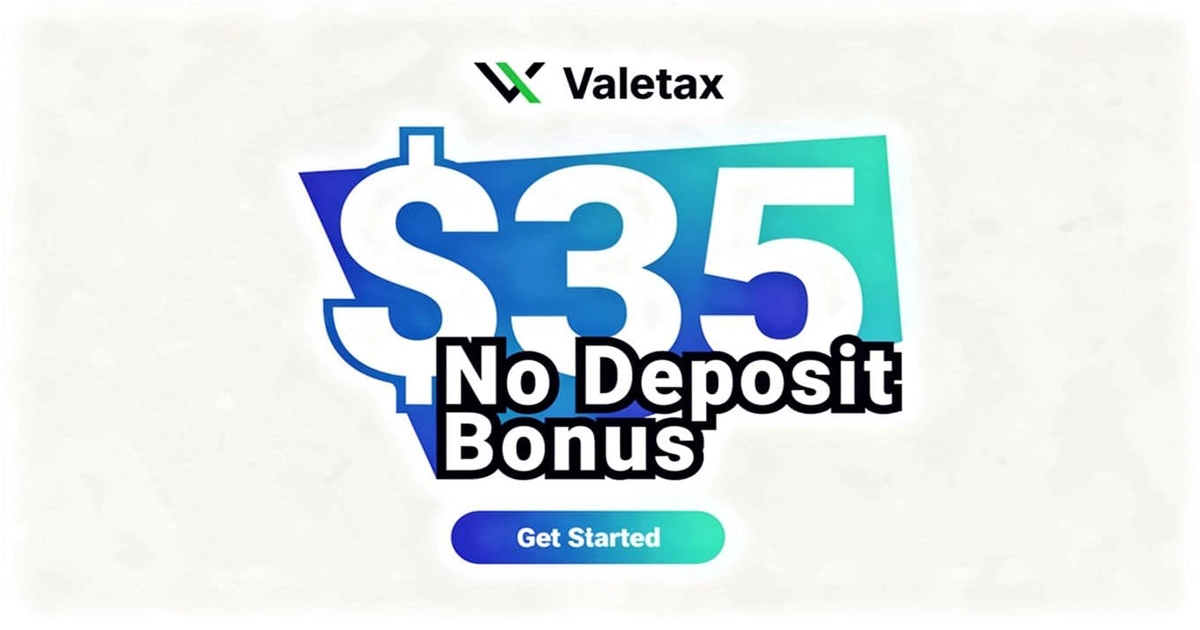 See what the Valetax $35 Welcome Bonus Gives You