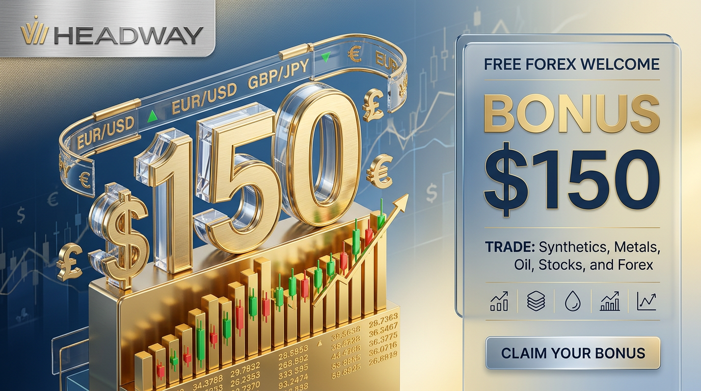 Headway $150 No Deposit Bonus to Risk-Free Trading