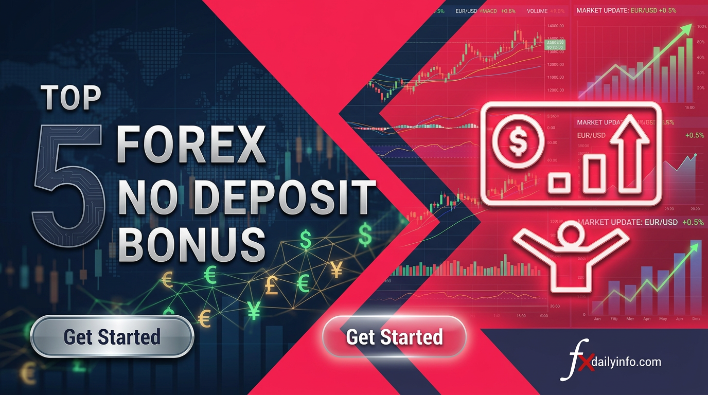Best 5 No-Deposit Welcome Bonuses for Forex Traders