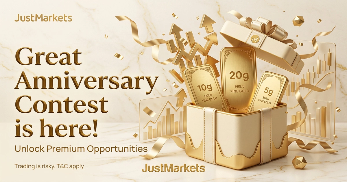 JustMarkets Launches Great Anniversary Trading Contest