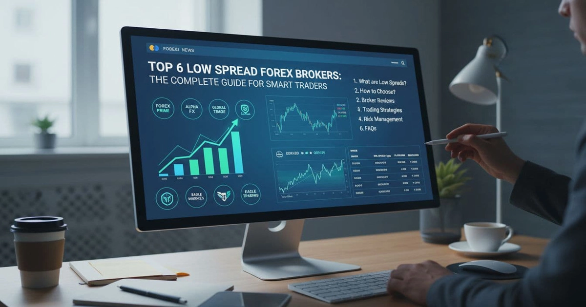Top 6 Low Spread Forex Brokers The Complete Guide for Traders