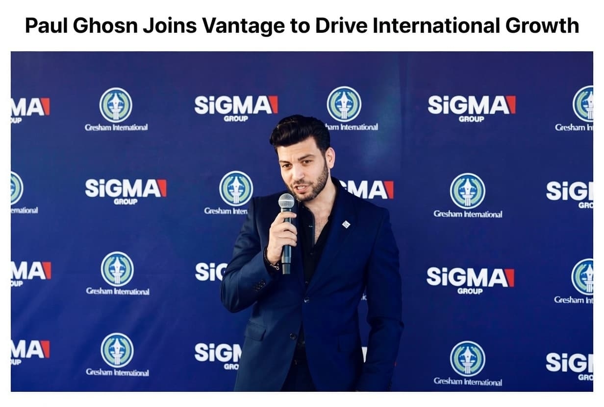 Vantage Names Paul Ghosn to Expand Global Partnerships