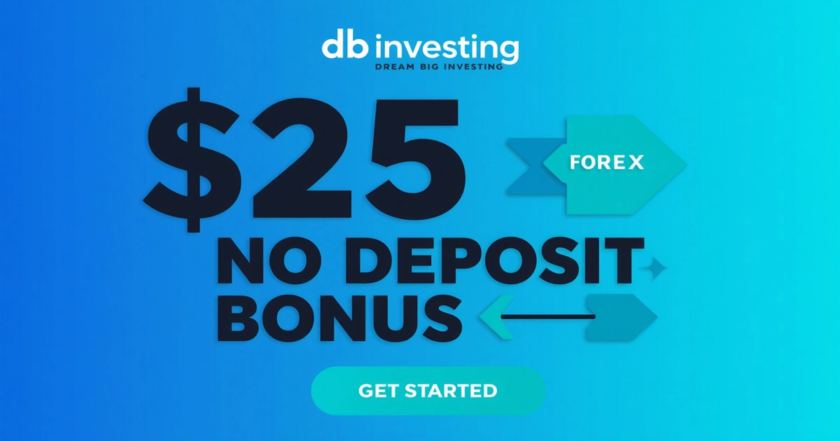 $25 DB Investing No Deposit Bonus Offer is a Special Deal