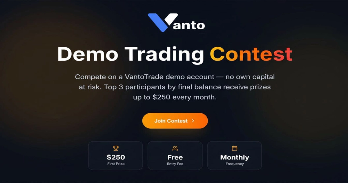 Join the VantoTrade Monthly Demo Trading Contest