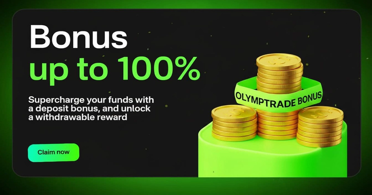 Olymptrade 100% Deposit Bonus Promotions Give Traders