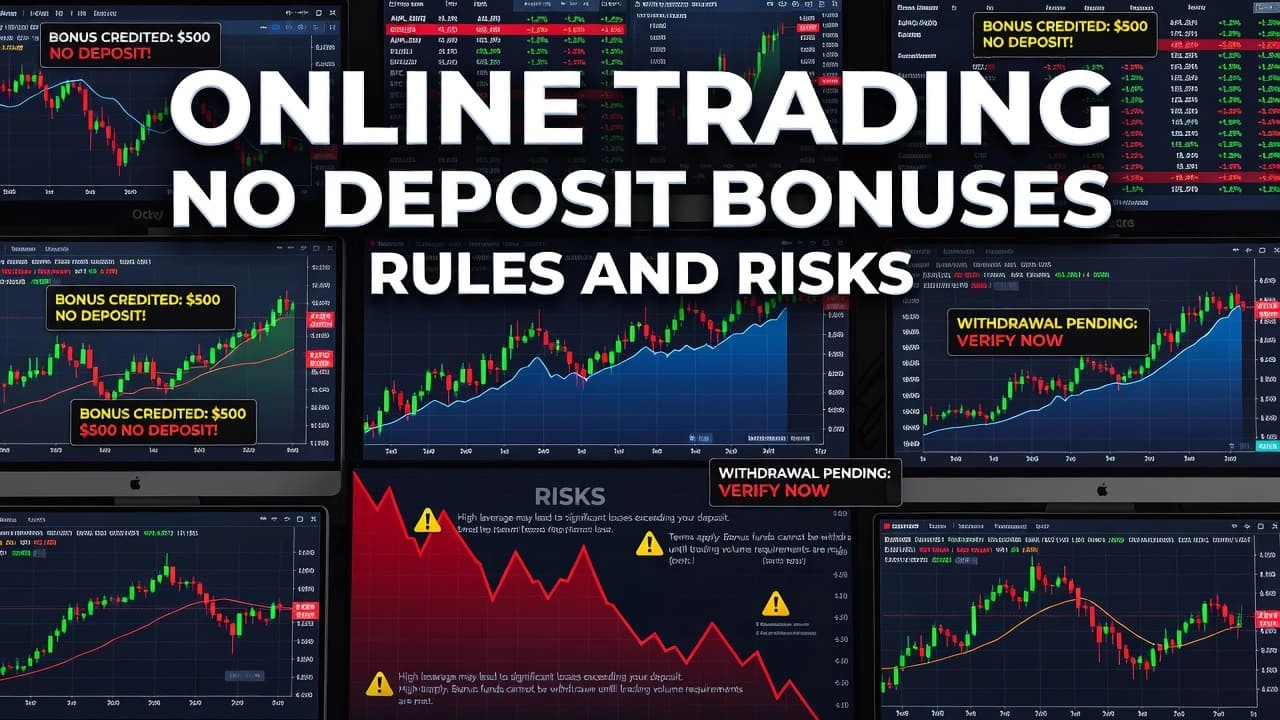 Online Trading No Deposit Bonuses Rules and Risks