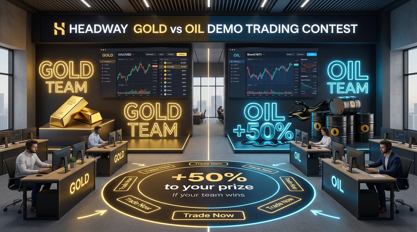 Join the Headway Gold vs Oil Demo Trading Contest