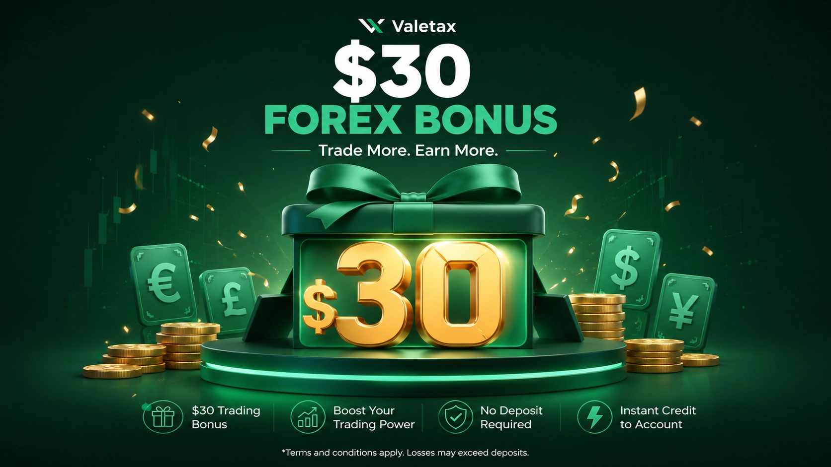 Claim the $30 Valtex welcome bonus with this simple guide