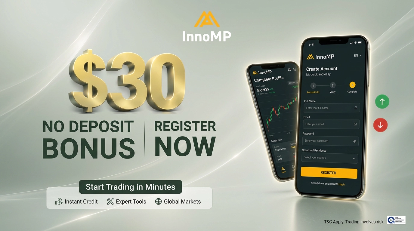 Claim the InnoMP $30 No-Deposit Bonus Offer