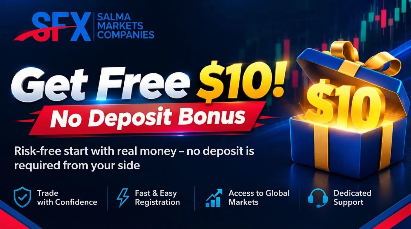 See what the $10 Salma Markets No Deposit Bonus includes